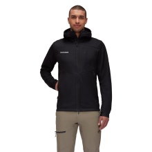 Mammut All-Season Softshell Jacket Ultimate VII SO Hooded (windproof) black Men